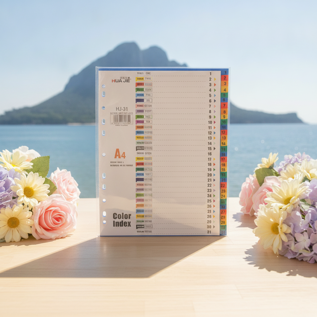 Chia File Nhựa 31 Số